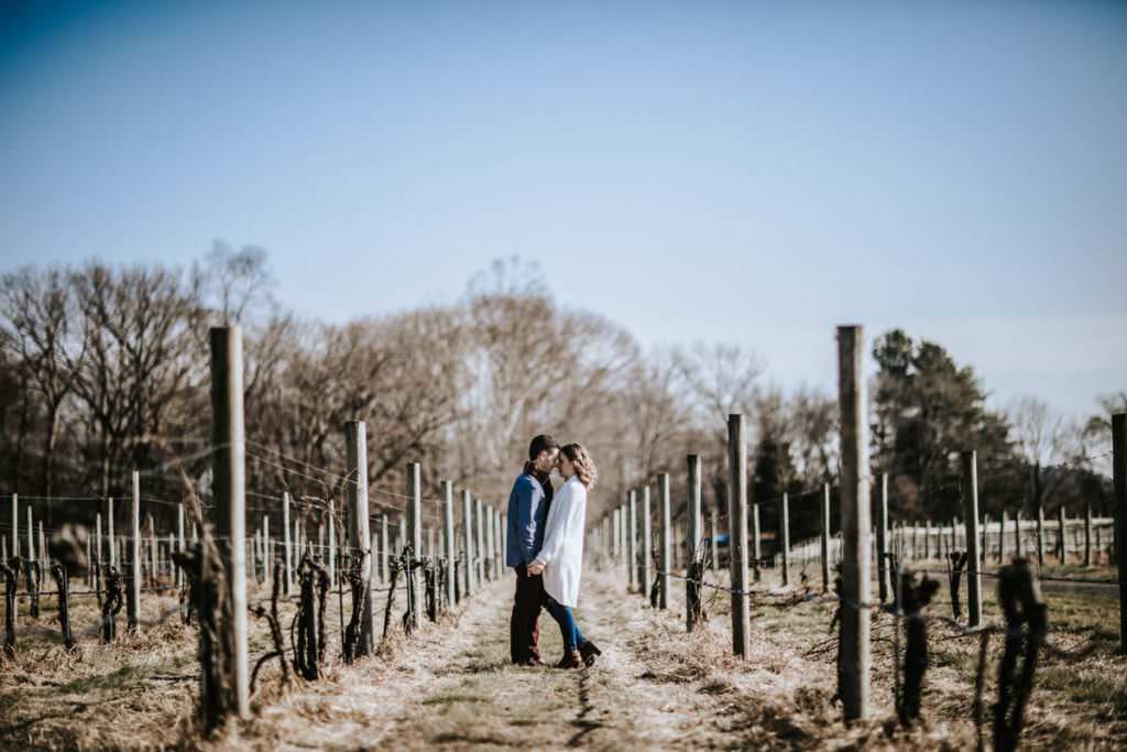 laurita winery engagement photos