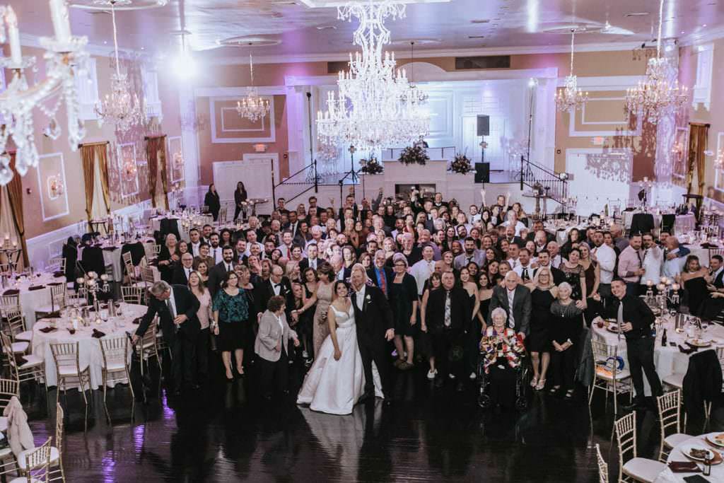 Hamilton Manor wedding reception