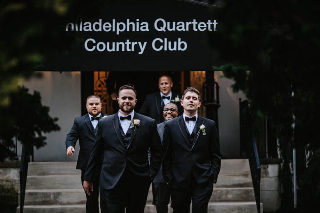 Philadelphia quartett club wedding photographer