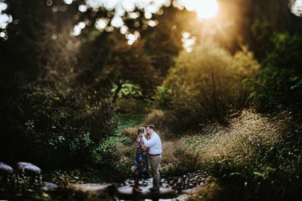 , Sayen Garden Engagement Session | Taylor and Tyler