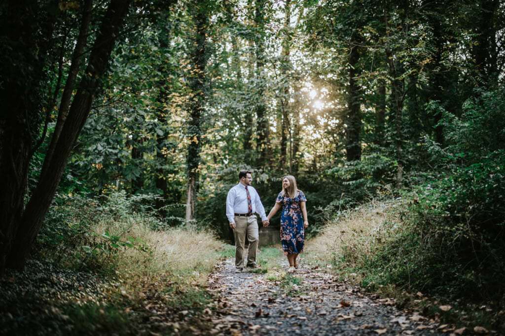 , Sayen Garden Engagement Session | Taylor and Tyler